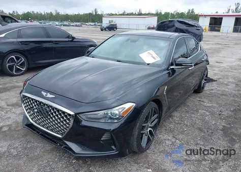 2020 Genesis G70 2.0T Rwd из США, поврежденный, VIN KMTG34LA2LU062788